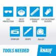Knauf Insulation R-19 EcoBatt Kraft Faced Fiberglass Insulation Batt 15 in. x 94 in. x 6-1/4 in. 5001500/814622