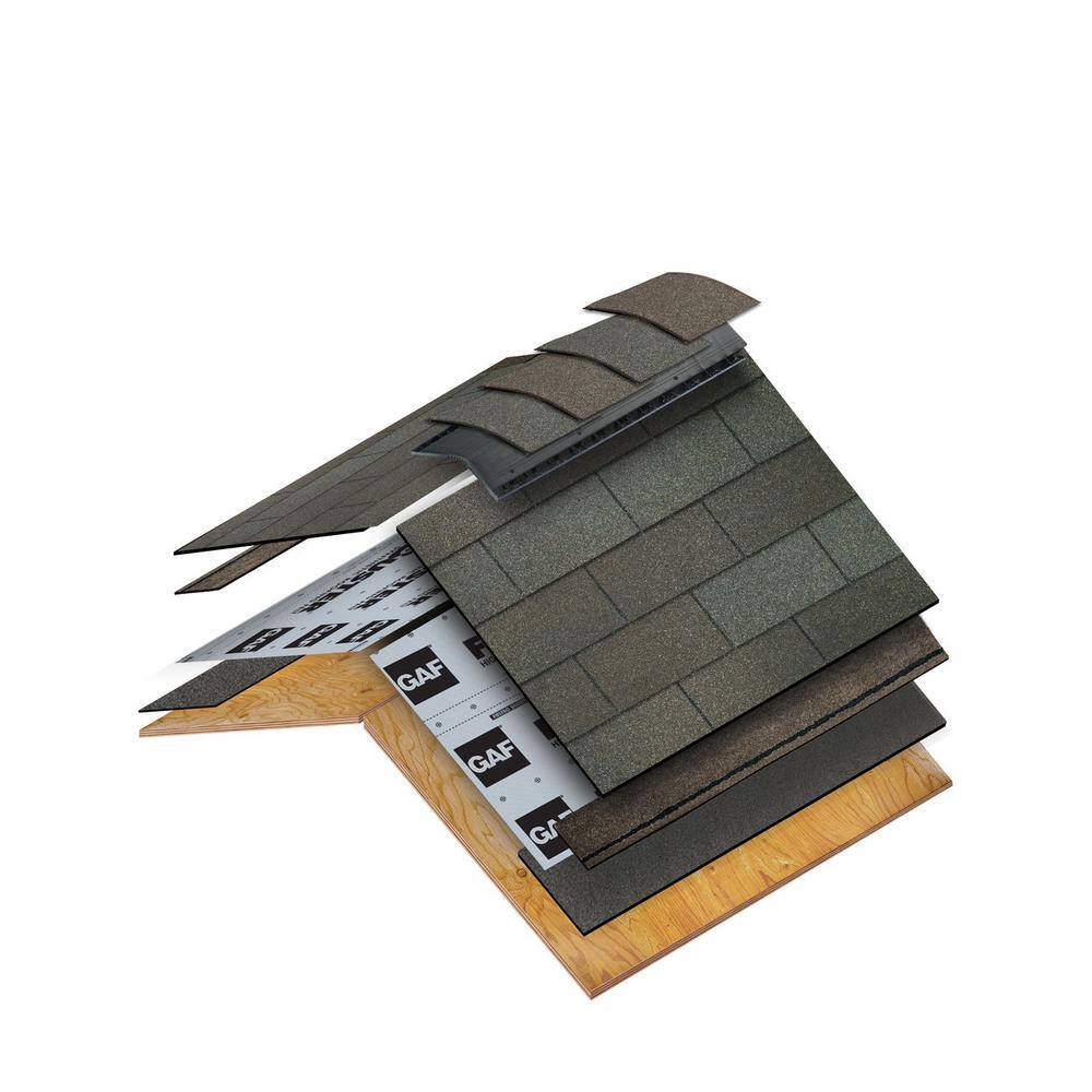 GAF FeltBuster 1000 sq. ft. Synthetic Roofing Underlayment Roll 0973 GAF FeltBuster 1000 sq. ft. Synthetic Roofing Underlayment Roll 0973