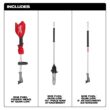 Milwaukee M18 FUEL 18V 10 in. Brushless Cordless Battery Powered Pole Saw with QUIK-LOK Attachment Capability (Tool-Only) 3016-20PS
