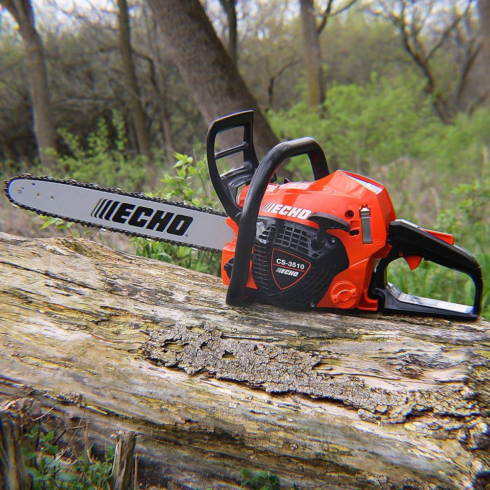 ECHO 16 in. 34.4 cc Gas 2-Stroke Engine Rear Handle Chainsaw CS-3510-16 ECHO 16 in. 34.4 cc Gas 2-Stroke Engine Rear Handle Chainsaw CS-3510-16