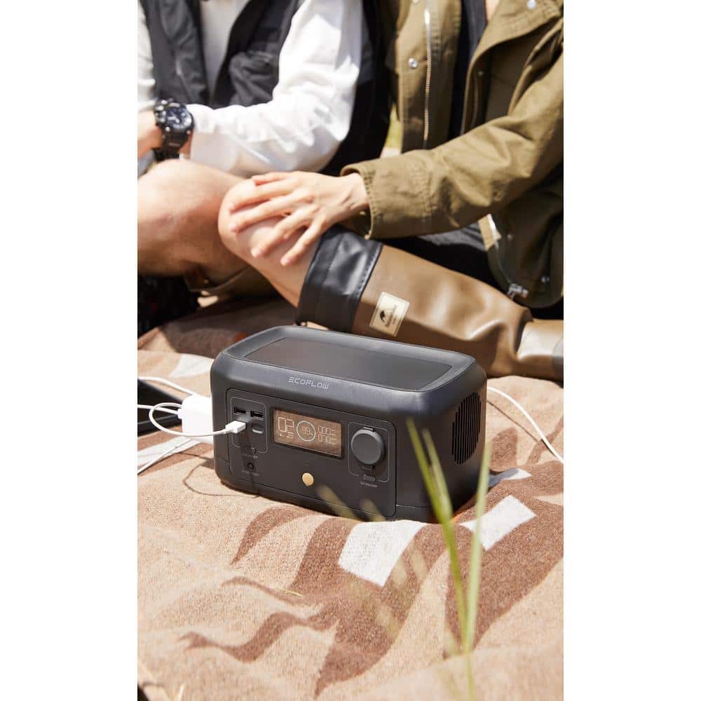 EcoFlow 300-Watt Continuous 500-Watt Peak Push Button Start, 210Wh Solar Generator With Fast Recharging Rivermini-US EcoFlow 300-Watt Continuous 500-Watt Peak Push Button Start, 210Wh Solar Generator With Fast Recharging Rivermini-US