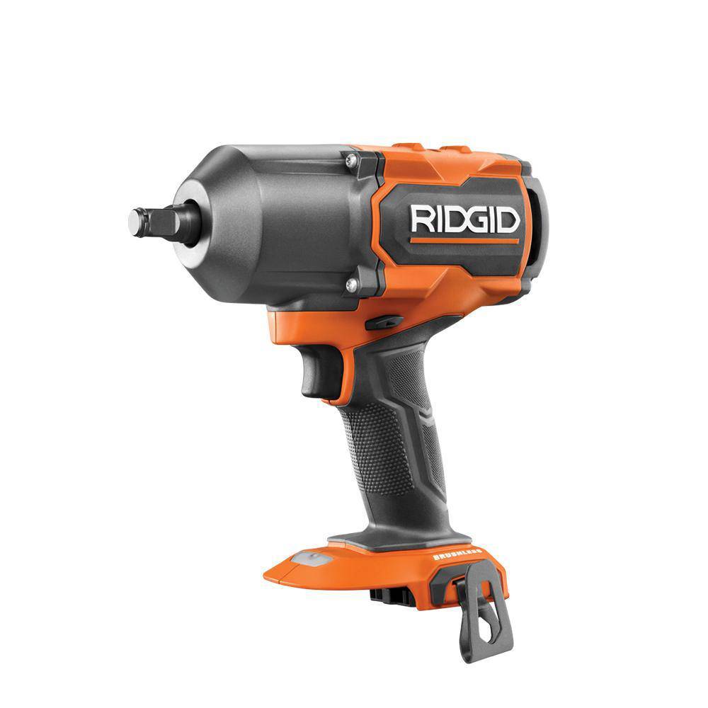 RIDGID 18V Brushless Cordless 4-Mode 1/2 in. High-Torque Impact Wrench (Tool Only) R86212B RIDGID 18V Brushless Cordless 4-Mode 1/2 in. High-Torque Impact Wrench (Tool Only) R86212B
