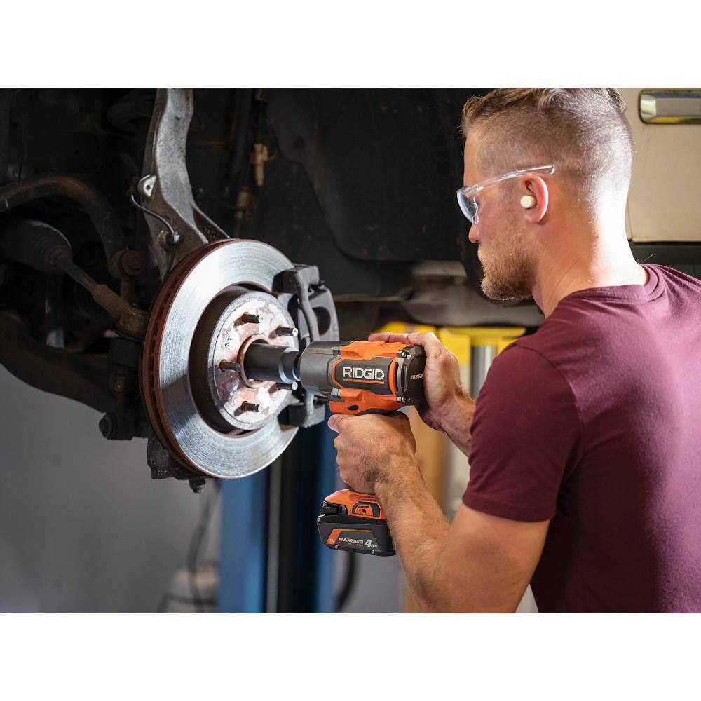 RIDGID 18V Brushless Cordless 4-Mode 1/2 in. High-Torque Impact Wrench (Tool Only) R86212B RIDGID 18V Brushless Cordless 4-Mode 1/2 in. High-Torque Impact Wrench (Tool Only) R86212B