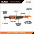 RIDGID 18V Brushless Cordless 1/2 in. Ratchet Kit with 2.0 Ah Battery and Charger R866012K