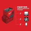 Milwaukee M18 18-Volt Lithium-Ion 175-Watt Powered Compact Inverter with 5.0 Ah Battery and Charger 2846-20-48-59-1850