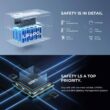 BLUETTI 600W Continuous/1200W Push Button Start LiFePO4 Battery Solar Generator Peak Output Power Station EB3A Gray for Outdoors EB3AGR BLUETTI 600W Continuous/1200W Push Button Start LiFePO4 Battery Solar Generator Peak Output Power Station EB3A Gray for Outdoors EB3AGR