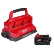 Milwaukee M18 18V Lithium-Ion PACKOUT 6-Port Rapid Charger w/5.0 Ah Battery 48-59-1809-48-11-1850