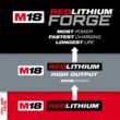 Milwaukee M18 18V Lithium-Ion PACKOUT 6-Port Rapid Charger w/5.0 Ah Battery 48-59-1809-48-11-1850