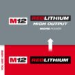 Milwaukee M12 12-Volt Lithium-Ion XC Extended Capacity 3.0 Ah Battery Pack (2-Pack) and M12 XC High Output 5.0 Ah Battery Pack 48-11-2412-48-11-2450