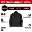 Milwaukee Men's Large M12 12-Volt Lithium-Ion Cordless Tough Shell Black Heated Jacket with (1) 3.0 Ah Battery and Charger M100B-21L