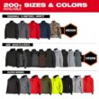 Milwaukee Men's Large M12 12-Volt Lithium-Ion Cordless Tough Shell Black Heated Jacket with (1) 3.0 Ah Battery and Charger M100B-21L