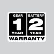Milwaukee Men's Large M12 12-Volt Lithium-Ion Cordless Tough Shell Black Heated Jacket with (1) 3.0 Ah Battery and Charger M100B-21L