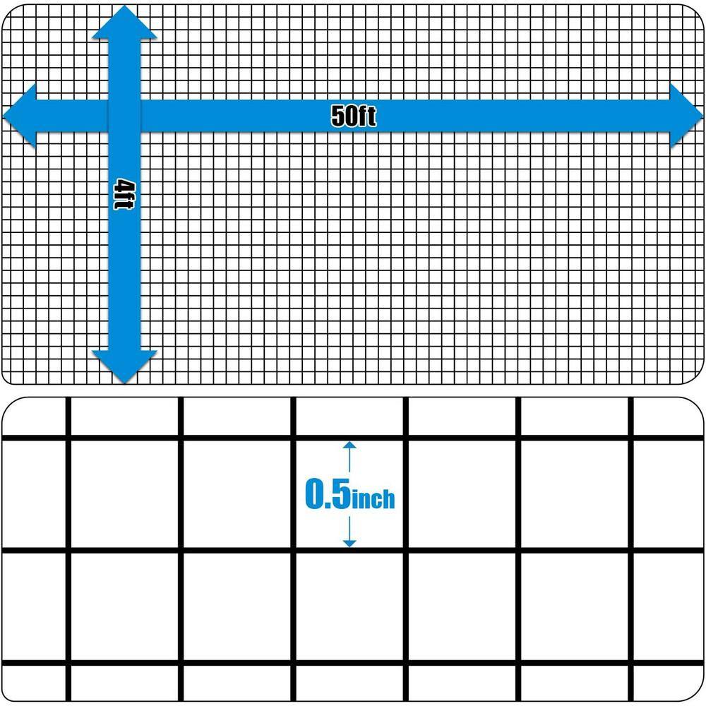 Fencer Wire 4 ft. x 50 ft. 16-Gauge Black PVC Coated Welded Wire Fence with Mesh Size 1/2 in. x 1/2 in. WV16-B4X50MHH Fencer Wire 4 ft. x 50 ft. 16-Gauge Black PVC Coated Welded Wire Fence with Mesh Size 1/2 in. x 1/2 in. WV16-B4X50MHH