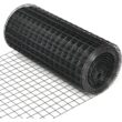 Fencer Wire 4 ft. x 50 ft. 14-Gauge Black PVC Coated Welded Wire Fence with Mesh Size 1 in. x 1 in. WV14-B4X50M11