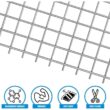 Fencer Wire 4 ft. x 100 ft. 16-Gauge Welded Wire Fence with 1 in. x 1 in. Mesh WB16-4X100M11@HD