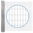 Fencer Wire 4 ft. x 100 ft. 16-Gauge Welded Wire Fence, Mesh Size 1/2 in. x 1 in., Multiple Use Galvanized Welded Wire Roll WB16-4X100MH1