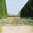 Everbilt 10 ft. W x 4 ft. H Galvanized Steel Drive Fence Gate 328402EB Everbilt 10 ft. W x 4 ft. H Galvanized Steel Drive Fence Gate 328402EB