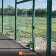 Fencer Wire 6 ft. x 50 ft. Green Vinyl Coated Galvanized Steel 9-Gauge Chain Link Fabric Roll LV9-G6X50M2F38