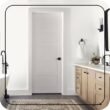BEHR PREMIUM PLUS 5 gal. Ultra Pure White Hi-Gloss Enamel Interior/Exterior Paint and Primer 815005 BEHR PREMIUM PLUS 5 gal. Ultra Pure White Hi-Gloss Enamel Interior/Exterior Paint and Primer 815005