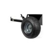 Brinly-Hardy 650lbs. 10cu.ft. Tow-Behind Lawn Mower Trailer Dump Cart w/ Compression-Molded Poly Bed for Lawn Tractors and ZTR Mowers PCT-101BH