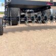 Brinly-Hardy 40 in. Pull-Behind Spike Aerator with Transport Wheels for Lawn Tractors and Zero-Turn Mowers SAT2-40BH-G