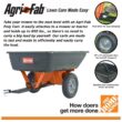 Agri-Fab 10 cu. ft. Poly Cart with 650 lbs. Heaped Capacity 45-0533