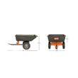 Agri-Fab 10 cu. ft. Poly Cart with 650 lbs. Heaped Capacity 45-0533