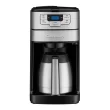 Cuisinart 10 Cup Coffee Maker with Grinder, Automatic Grind & Brew, Black/Silver