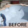 Doheny’s Pro-Grade High Build Self-Priming Epoxy Swimming Pool Paint | A Superior Epoxy Coating That, Gray Oasis