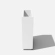 Veradek Span Plastic Box Series Planter - Tall Rectangular,Medium, White