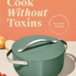 Caraway Nonstick Ceramic Dutch Oven Pot with Lid (6.5 qt, 10.5") - Non Toxic, PTFE & PFOA Free - Sage