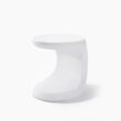 Step2 Mondello In-Pool Side Table, Outdoor/Indoor Waterproof Pool & Patio Furniture, Made of Durable Plastic, White