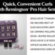 Remington Pro Hair Setter Hot Rollers, Curlers With Thermaluxe Advanced Thermal Technology