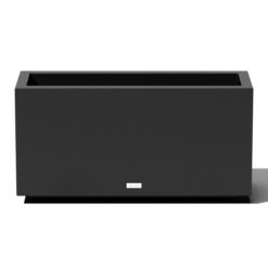 Veradek Block Series Long Box Planter - Large Rectangular Planter for Indoor or Outdoor Patio/Porch