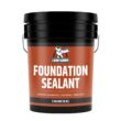 Liquid Rubber Basement and Foundation Repair Sealant - Waterproof Concrete Sealer & Crack Filler, 5 Gallon
