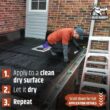 Liquid Rubber Waterproof Sealant - Waterproof Leak Repair Coating, Multi-Surface Rubber Paint - 5 Gallon Sealer