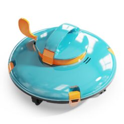 LVKE L1 Cordless Robotic Pool Cleaner, Pool Vacuum with Upgraded Obstacle-Crossing, 70 Mins Runtime, Lake Blue
