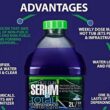 Hot Tub Serum A Weekly Maintenance Hot Tub Cleaner/Clarifier/Conditioner/Softener All-in-One 2 Liter (24 Weekly doses)