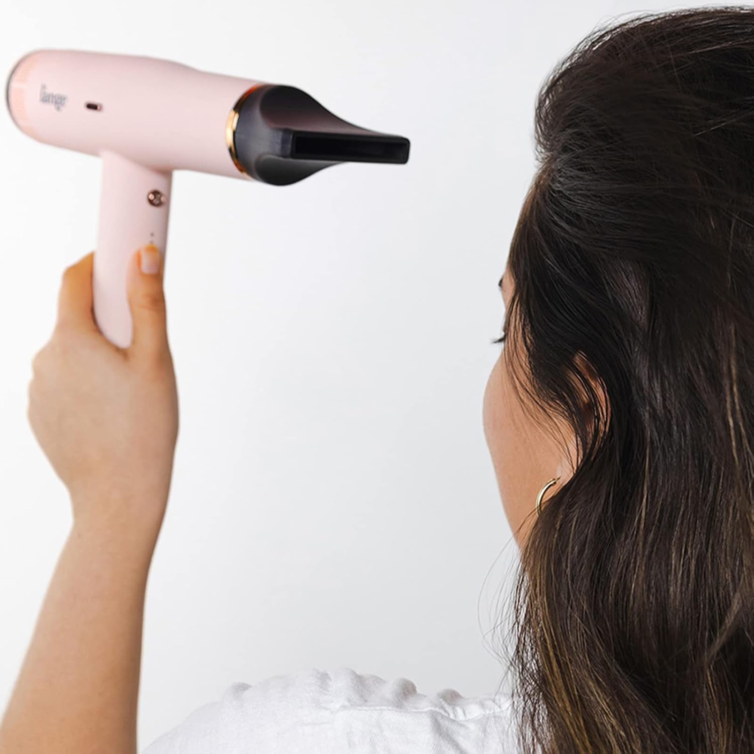 L'ANGE HAIR Le Styliste Luxury Hair Dryer, Quiet Brushless Blow Dryer with Diffuser, 1875 Watts for 4X Faster Drying L'ANGE HAIR Le Styliste Luxury Hair Dryer, Quiet Brushless Blow Dryer with Diffuser, 1875 Watts for 4X Faster Drying - Image 3