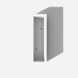 Veradek Block Series Long Box Planter - Large Rectangular Planter for Indoor or Outdoor Patio/Porch, White