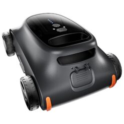 RERIOU Pool Vacuum 150 Mins Running Up to 2000 Sq.ft, Robotic Pool Cleaner, Cordless Robotic Pool Vacuum for Above Ground Pool