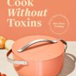 Caraway Nonstick Ceramic Dutch Oven Pot with Lid (6.5 qt, 10.5") - Non Toxic, PTFE & PFOA Free - Perracotta