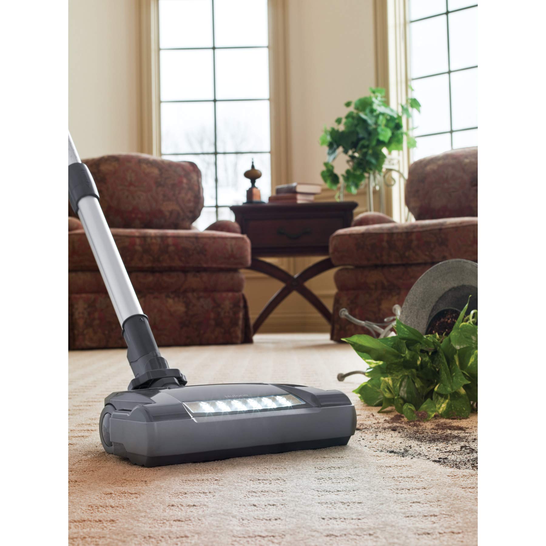 Broan-NuTone CT700 Deluxe Electric Power Brush With Built-In LED Lights for Central Vacuums, 14" Width , Black Broan-NuTone CT700 Deluxe Electric Power Brush With Built-In LED Lights for Central Vacuums, 14" Width , Black - Image 2