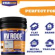 EverBond RV Roof Coating - Liquid Rubber RV Roof Sealant for Camper Roofs, Trailers, Motorhomes, and Metal Buildings