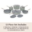 Calphalon Ceramic Nonstick 12-pc. Cookware Set