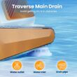 Hydro 3 Cordless Robotic Pool Cleaner, 150W Pool Vacuum with Wall Climbing Function, 200mins Runtime, 2 Brushless Motor Hydro 3 Cordless Robotic Pool Cleaner, 150W Pool Vacuum with Wall Climbing Function, 200mins Runtime, 2 Brushless Motor