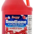 Snappy Sno Cone Syrup Mix & Match 4 Pack, 1 Gallon (128 ounces) Sizes, Flavored Syrup for Shaved Ice, 14 Flavor Options