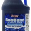 Snappy Sno Cone Syrup Mix & Match 4 Pack, 1 Gallon (128 ounces) Sizes, Flavored Syrup for Shaved Ice, 14 Flavor Options