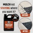 Liquid Rubber Pre-Mixed Mulch Glue - Long Lasting Bond for Landscaping and Gardens, 5 Gallon
