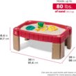 Step2 Naturally Playful Sand Table, Kids Sand Activity Sensory Table, 5 Piece Accessory Kit, Toddler Summer Outdoor Toys, 2+ Years Old Step2 Naturally Playful Sand Table, Kids Sand Activity Sensory Table, 5 Piece Accessory Kit, Toddler Summer Outdoor Toys, 2+ Years Old